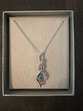 Topaz Pendant Necklace